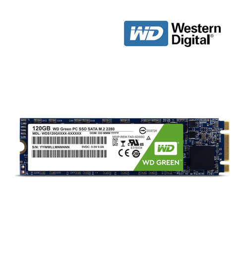 WD Western Digital SSD M.2 Sata Green Solid State Drive (120GB / 240GB)